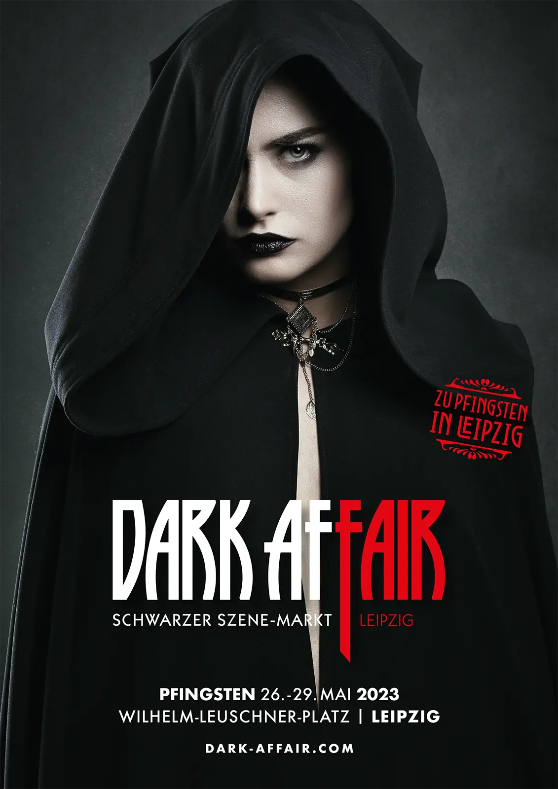 Willkommen zur Dark Affair - Schwarzer Szene-Markt Leipzig 2023