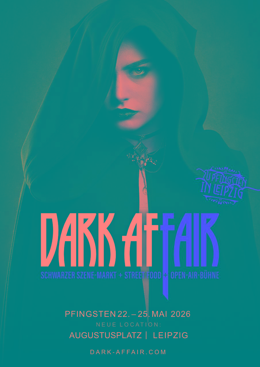 Willkommen zur Dark Affair - Schwarzer Szene-Markt Leipzig 2026